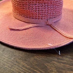 Scala polyester sun hat.